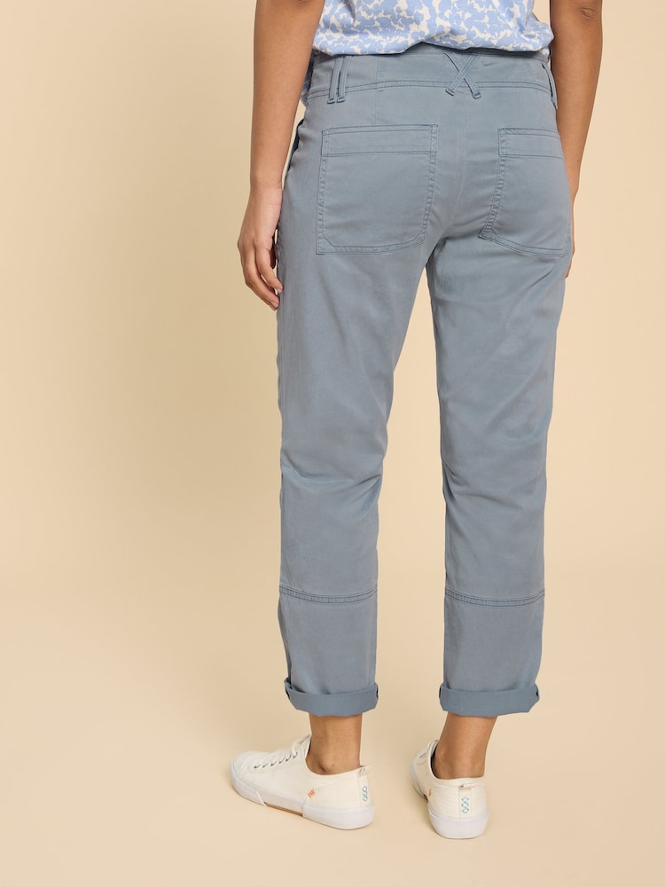 White Stuff Blue Blaire Trousers - Image 2 of 6 White Stuff Blue Blaire Trousers - Image 2 of 6