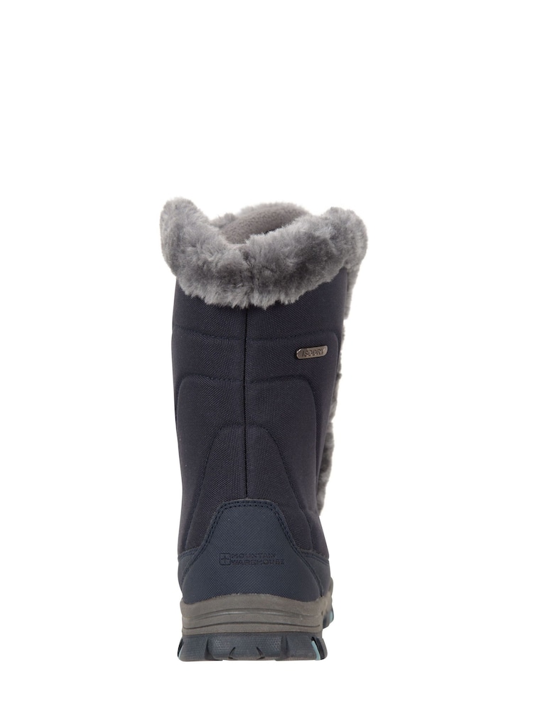 Mountain Warehouse Blue Womens Ohio Snow Boots - Image 4 of 5