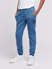 U.S. Polo Assn. Blue Boys Player 3 100% Cotton Joggers - Image 3 of 6