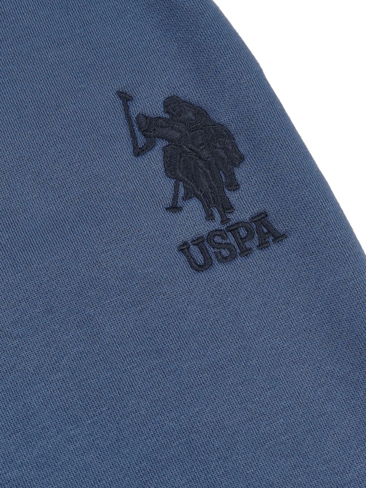 U.S. Polo Assn. Blue Boys Player 3 100% Cotton Joggers - Image 6 of 6