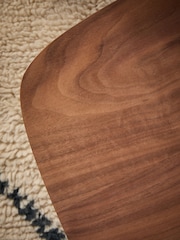 MADE.COM Set of 2 Dark Brown Airi Dining Chairs - Image 4 of 7