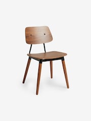MADE.COM Set of 2 Dark Brown Airi Dining Chairs - Image 7 of 7