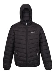 Regatta Black Hooded Hillpack II Lightweight Padded Jacket - Image 7 of 9