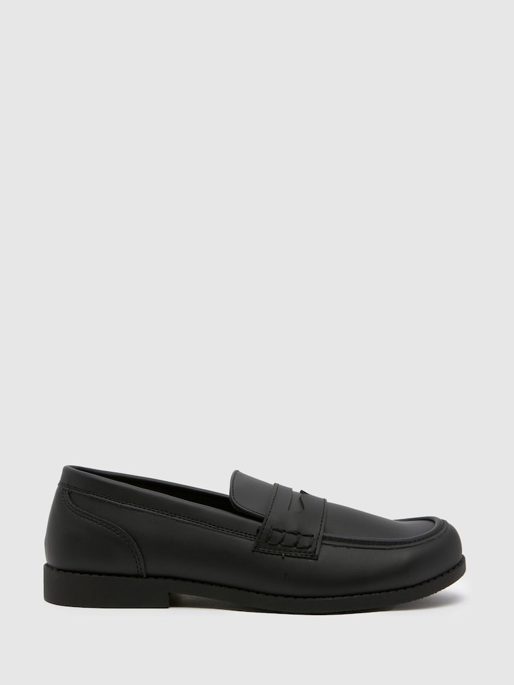 Schuh Lighting Black Loafers - Image 1 of 4