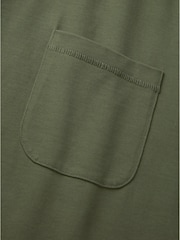 Khakigrün - Aubin Newburgh T-Shirt im Relaxed Fit - Bild 7 von 7