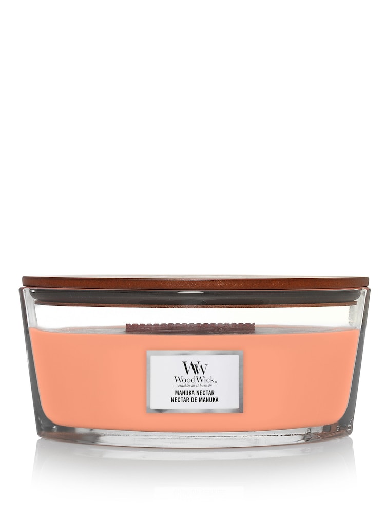 Woodwick Orange Ellipse Manuka Nectar Candle - Image 2 of 4