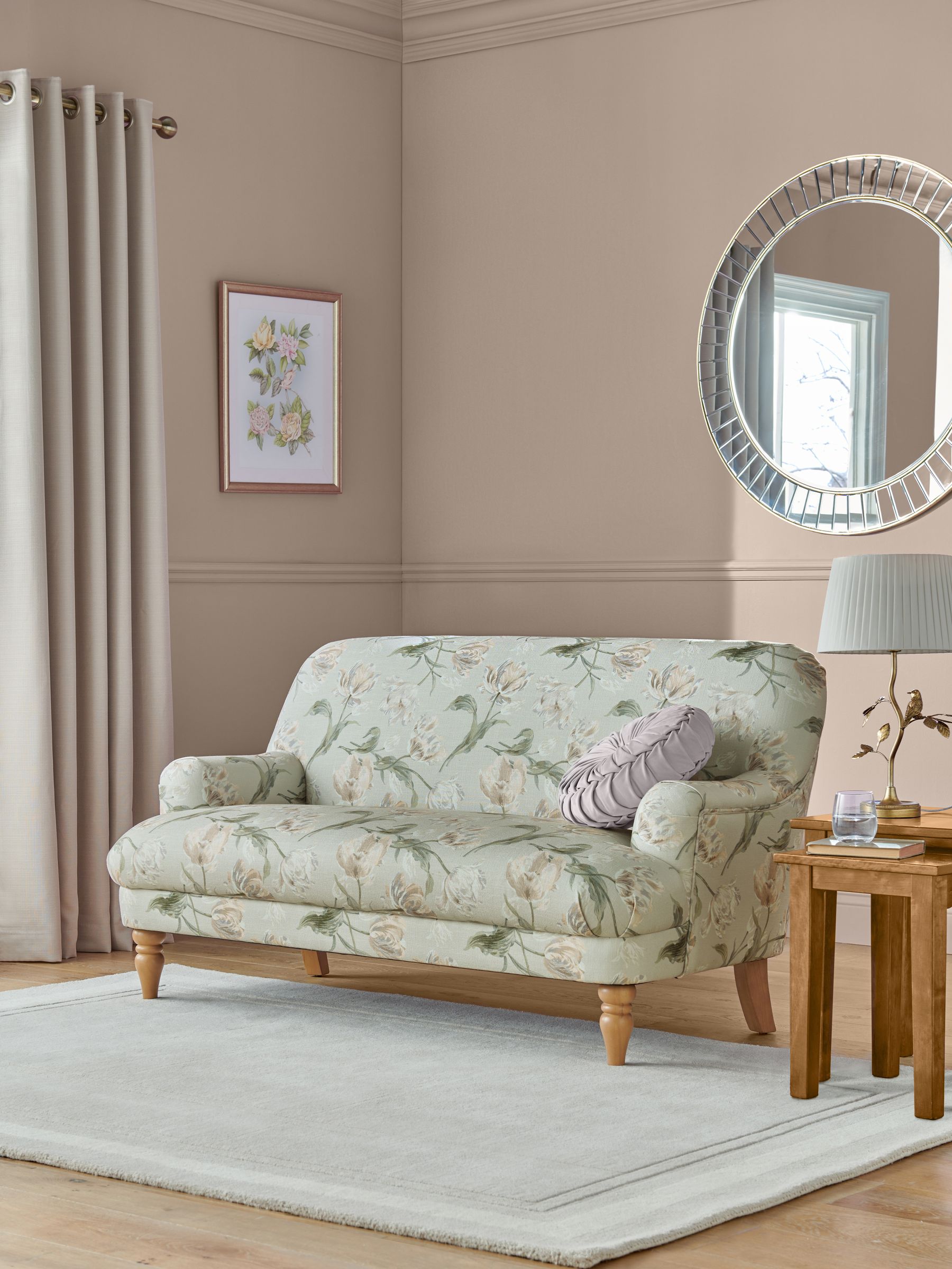 Buy Laura Ashley Gosford Sage Green Clipsham Small 2 Seater Sofa from the Next UK online shop
