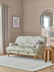Laura Ashley Gosford Sage Green Clipsham Small 2 Seater Sofa - Image 1 of 8