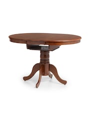 Julian Bowen Mahogany Canterbury Extending Table - Image 5 of 6