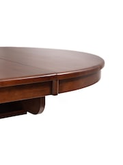 Julian Bowen Mahogany Canterbury Extending Table - Image 6 of 6