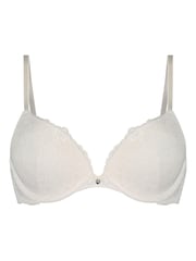 Hunkemöller Marine Padded Underwired Push-Up White Bra - Image 4 of 5