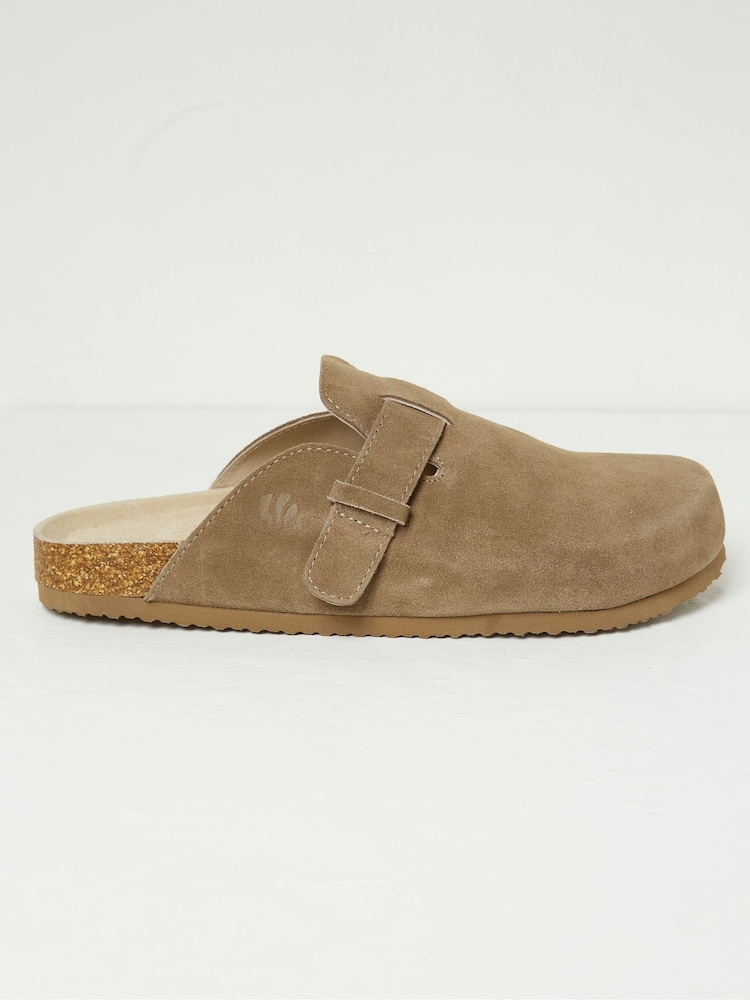 FatFace George Brown Outdoor Slippers - Image 1 of 3