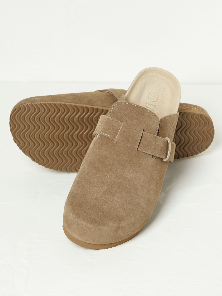 FatFace George Brown Outdoor Slippers - Image 2 of 3