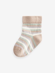 Grün/Ecru - Babysocken im 5er-Pack (0 M.–2 J.) - Bild 6 von 6