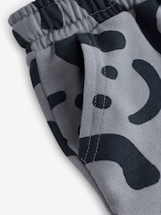 Grey Patterned Jersey 100% Cotton Joggers (3mths-7yrs) - Image 5 of 7