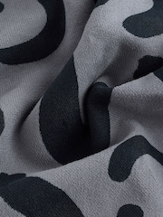 Grey Patterned Jersey 100% Cotton Joggers (3mths-7yrs) - Image 7 of 7
