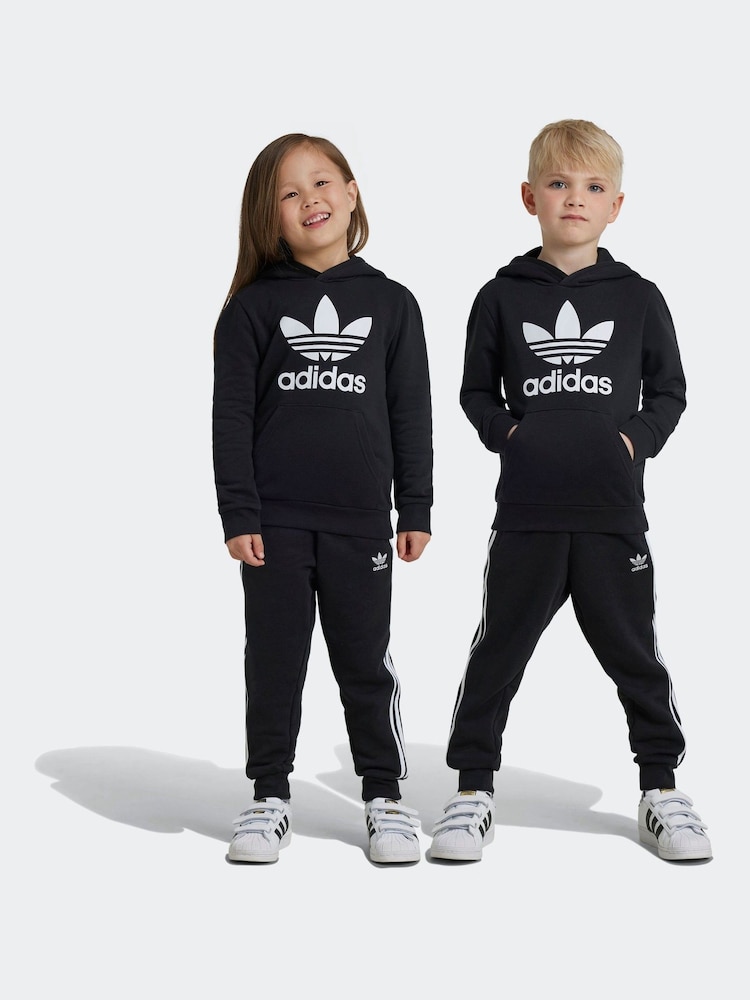 adidas Black Kids Originals Adicolor Hoodie Set - Image 1 of 7