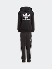 adidas Black Kids Originals Adicolor Hoodie Set - Image 5 of 7