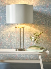 Laura Ashley Antique Brass Harrington Table Large Lamp - Image 1 of 6