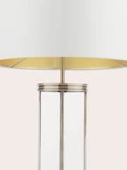 Laura Ashley Antique Brass Harrington Table Large Lamp - Image 3 of 6