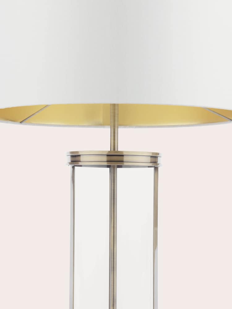 Laura Ashley Antique Brass Harrington Table Large Lamp - Image 5 of 5 Laura Ashley Antique Brass Harrington Table Large Lamp - Image 5 of 5