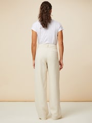 Creme - Aspiga Imi Leinenhose - Bild 2 von 6