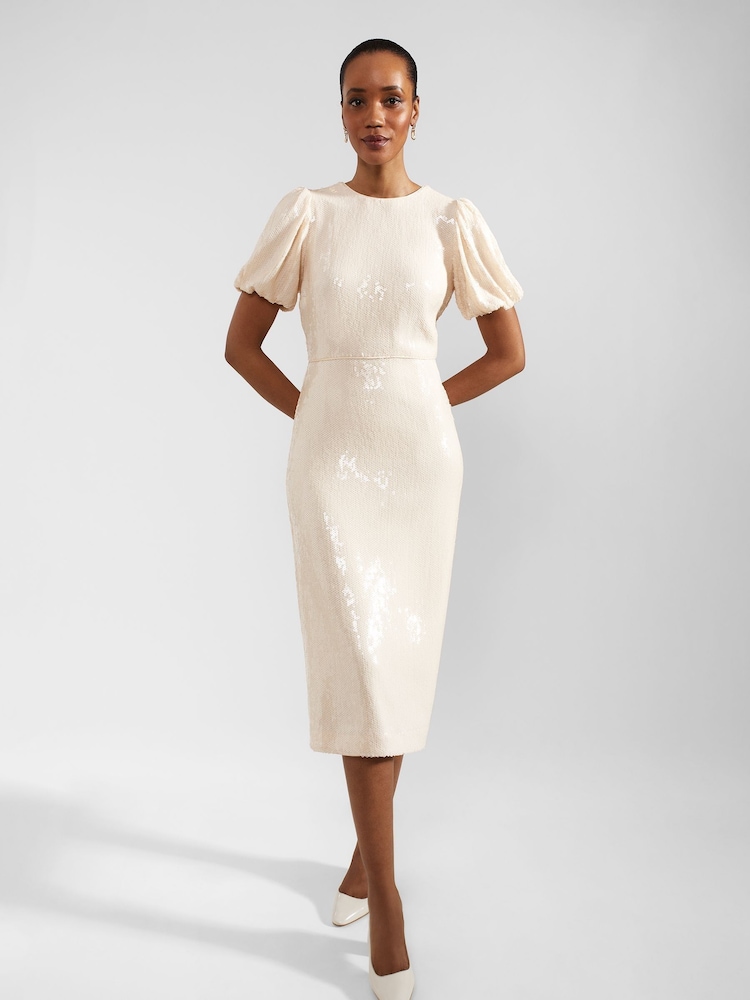Hobbs Tamzin Sequin Dress - صورة 1 من 4
