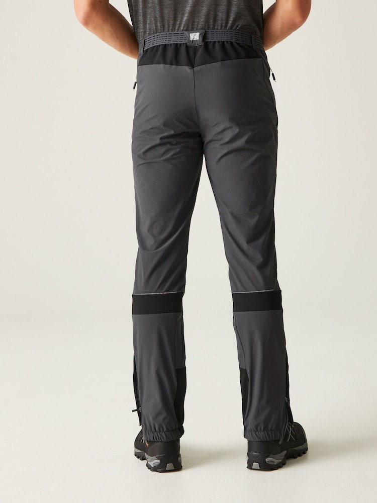Gris - Regatta Mountain Trousers - Imagen 2 de 7