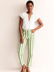 Boden White Millie Trim Detail Top - Image 4 of 5