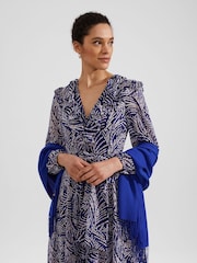 Hobbs Blue Matilda Scarf - Image 1 of 3