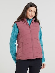 Mountain Warehouse Light Pink Opal Womens Water-Resistant Padded Jacket - Image 2 of 6