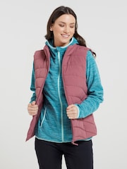 Mountain Warehouse Light Pink Opal Womens Water-Resistant Padded Jacket - Image 3 of 6