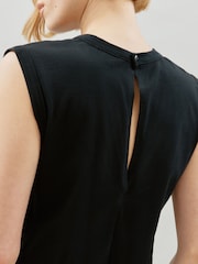 Albaray 100% Cotton Black Tank Jumpsuit - Image 4 of 5