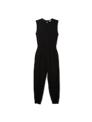 Albaray 100% Cotton Black Tank Jumpsuit - Image 5 of 5