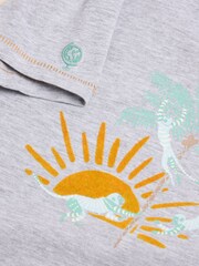 White Stuff Grey Cheeky Monkeys Graphic T-Shirt - Image 3 of 3