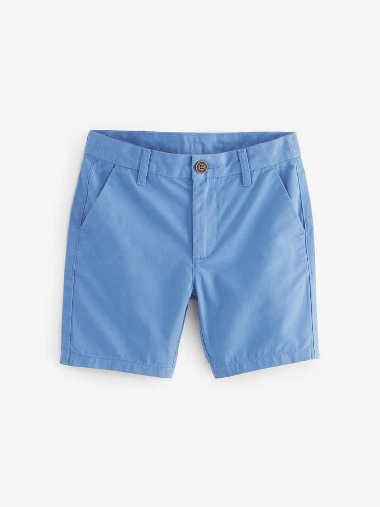 Blue/Green Chino Shorts 2 Pack (3-16yrs) - Image 2 of 5