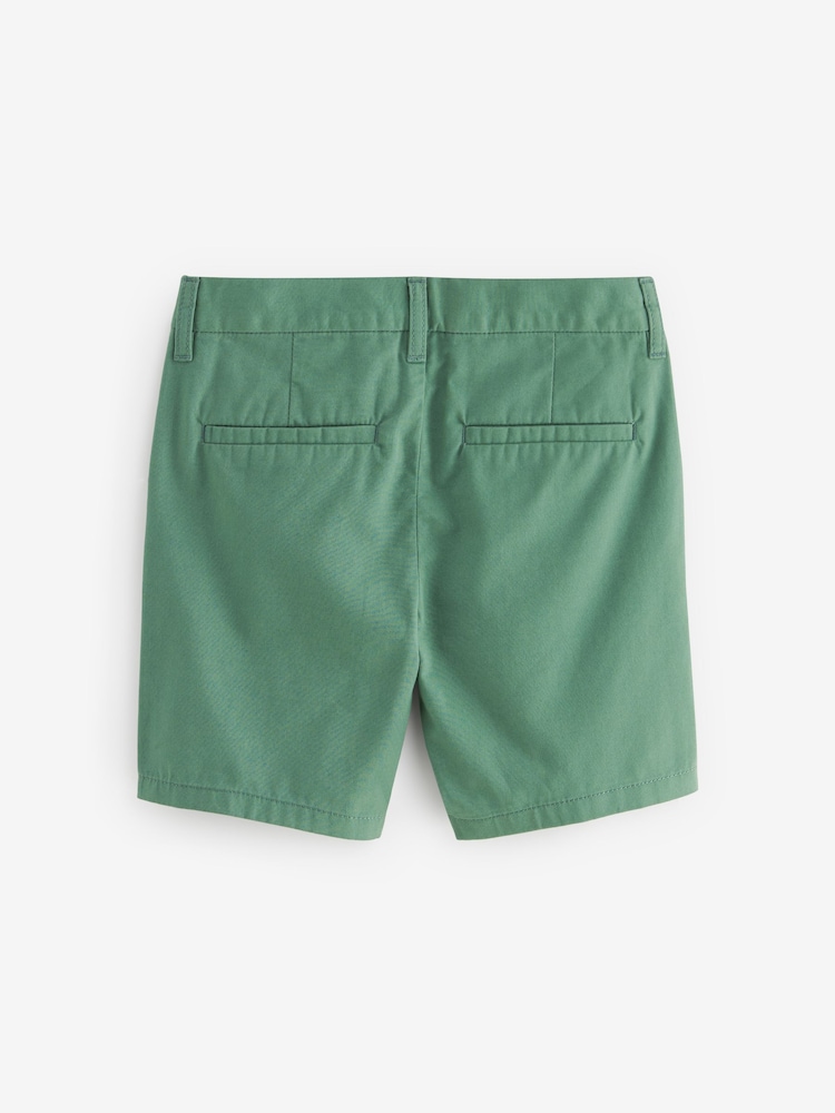 Blauw/Groen - Set van 2 chinoshorts (3-16 jr) - Image 4 of 5
