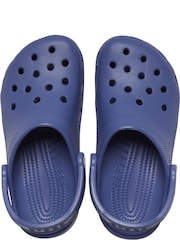 Crocs Blue Dark Adults Classic Clogs - Image 3 of 5