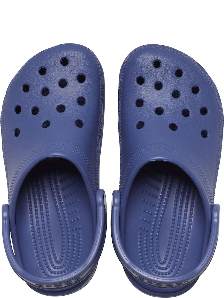 Crocs Blue Dark Adults Classic Clogs - Image 3 of 5
