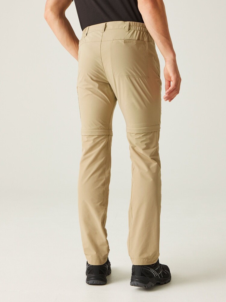 Regatta Natural Highton Zip Off Stretch Trousers - Image 2 of 9 Regatta Natural Highton Zip Off Stretch Trousers - Image 2 of 9
