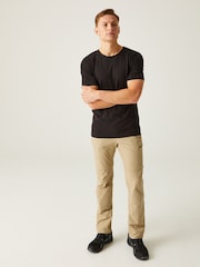 لون طبيعي - Regatta Highton Zip Off Stretch Trousers - صورة 3 من 9