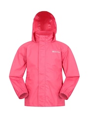 Mountain Warehouse Pink Kids Pakka II Waterproof Jacket - Image 1 of 5