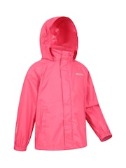 Mountain Warehouse Pink Kids Pakka II Waterproof Jacket - Image 2 of 5