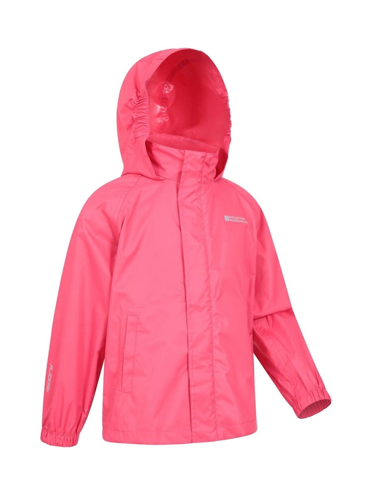 Mountain Warehouse Pink Kids Pakka II Waterproof Jacket - Image 2 of 5