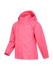 Mountain Warehouse Pink Kids Pakka II Waterproof Jacket - Image 4 of 5