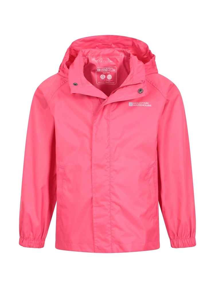 Mountain Warehouse Pink Kids Pakka II Waterproof Jacket - Image 5 of 5