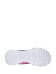 Skechers Blue Flutter Heart Lights Groovy Swirl Shoes - Image 3 of 3