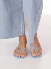 Havaianas Slim Glitter Iridescent Sandals - Image 1 of 8