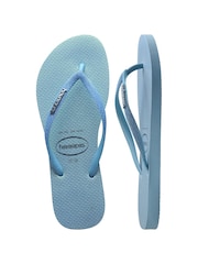 Havaianas Slim Glitter Iridescent Sandals - Image 7 of 8
