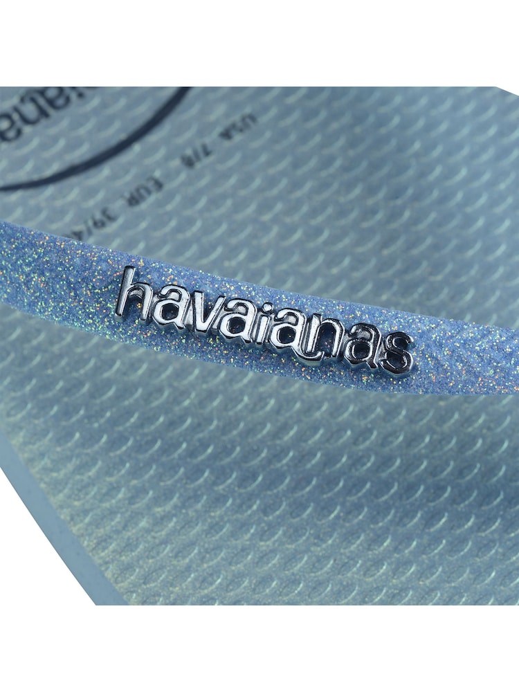 Havaianas Slim Glitter Iridescent Sandals - Image 8 of 8 Havaianas Slim Glitter Iridescent Sandals - Image 8 of 8